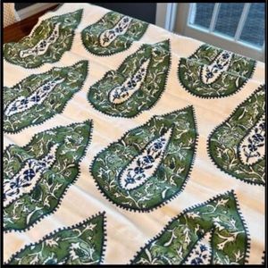 Custom Made Roman Shades (set of 2)